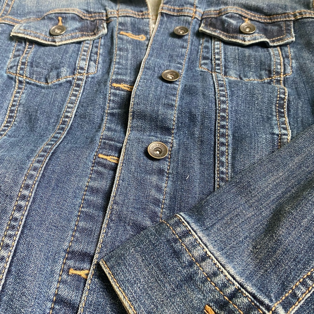 LIZ CLAIBORNE Denim Jacket Size M - Picture 4 of 4